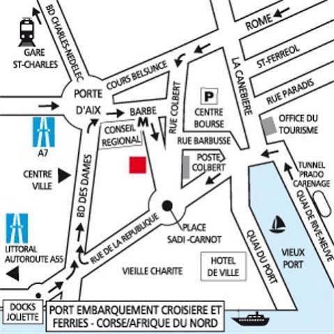 B&B Hotel Marseille Centre Vieux Port מראה חיצוני תמונה